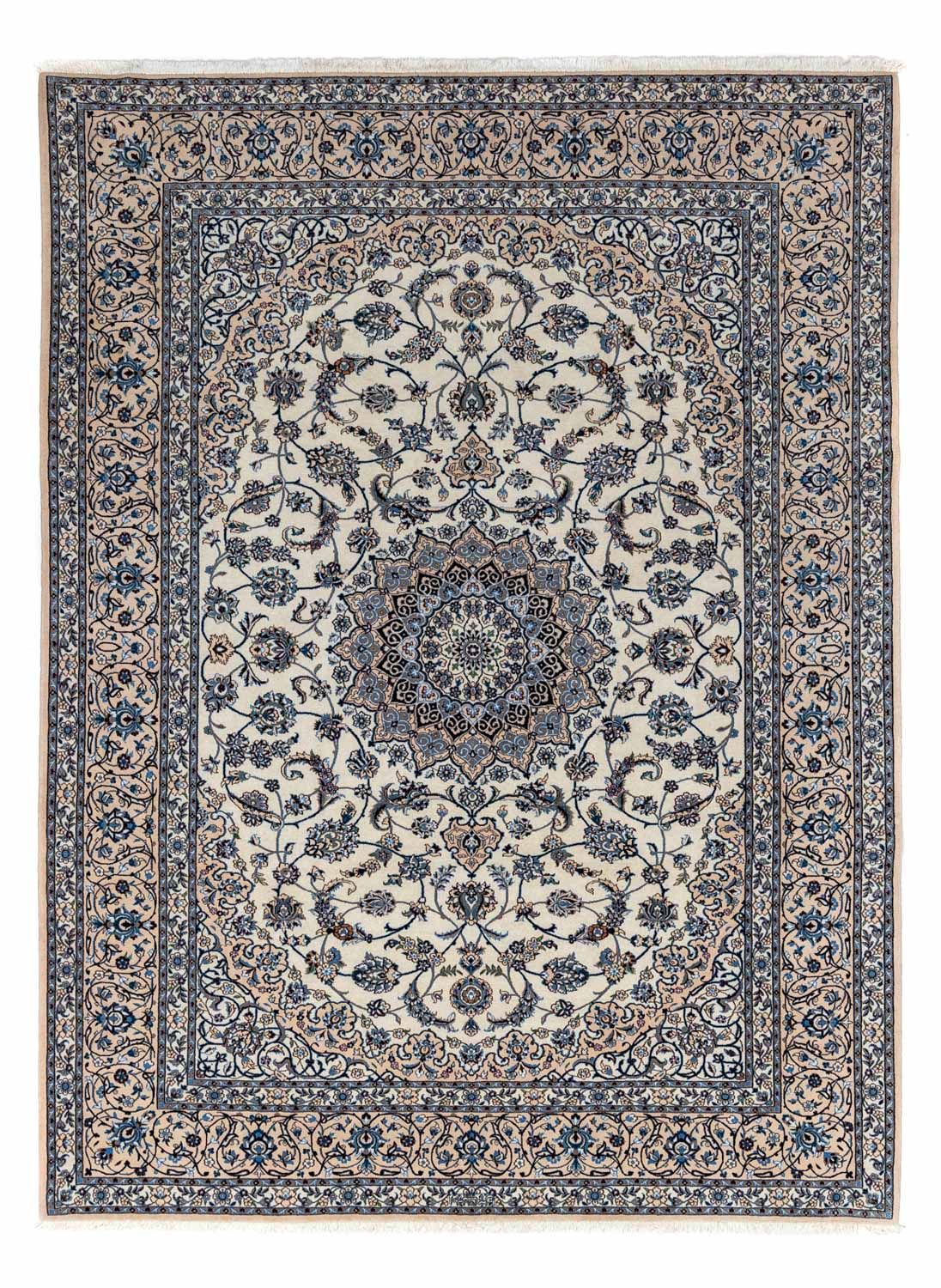 Persisk tæppe - Nain - Royal - 344 x 247 cm - beige
