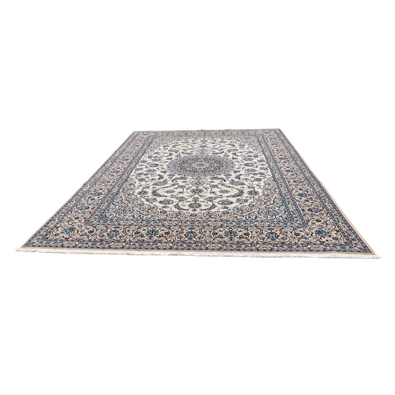 Persisk tæppe - Nain - Royal - 344 x 247 cm - beige