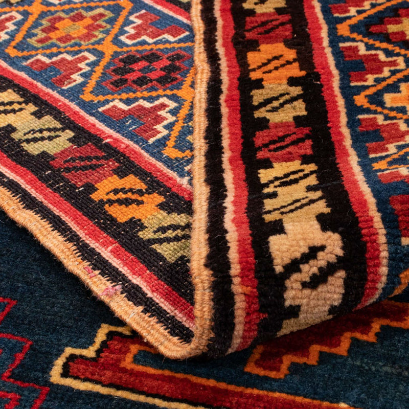 Persisk tæppe - Nomadisk - 173 x 128 cm - mørkeblå