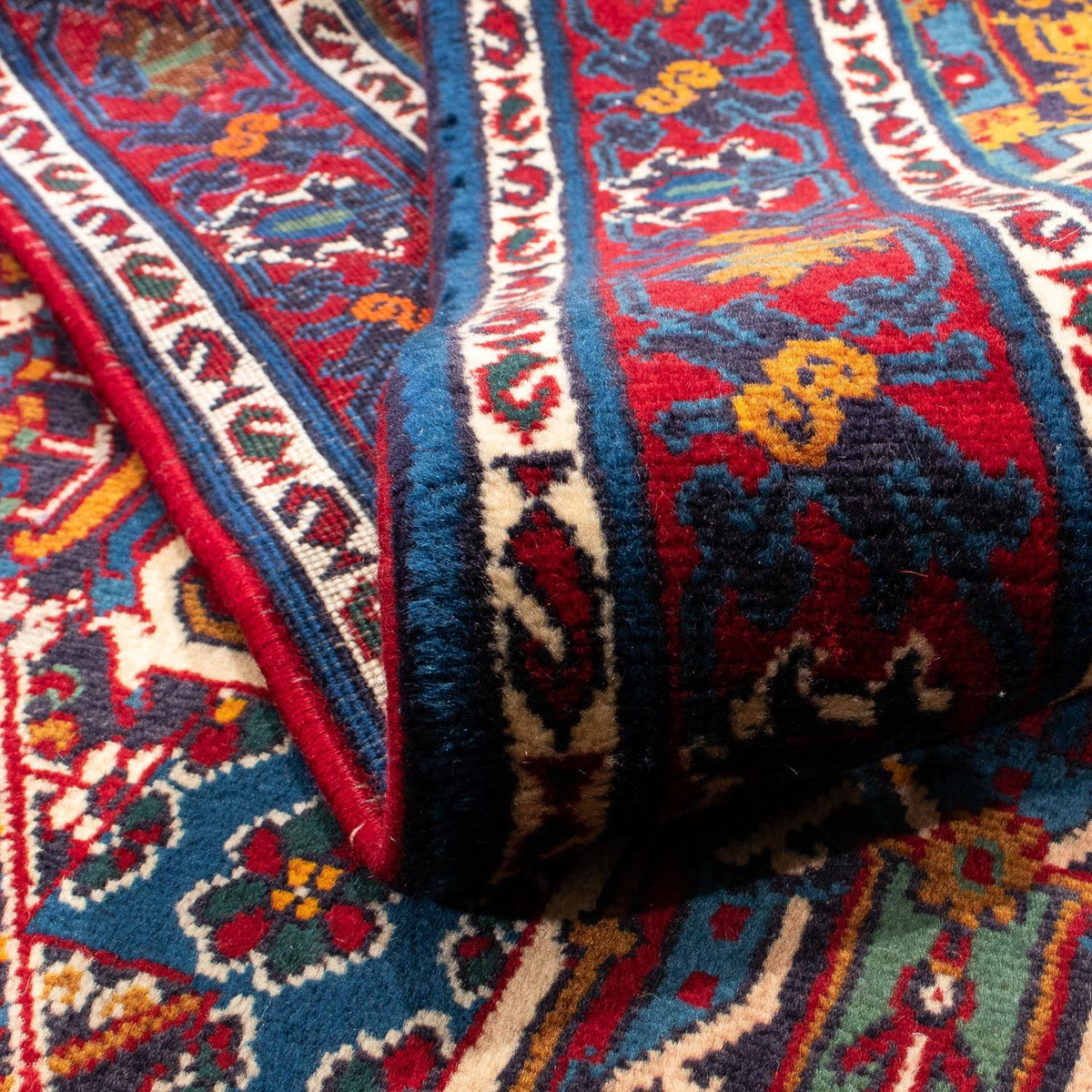 Løber Persisk tæppe - Nomadisk - 310 x 118 cm - flerfarvet