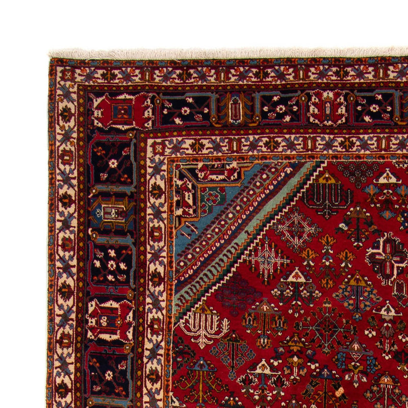 Persisk tæppe - Nomadisk - 324 x 235 cm - mørkerød