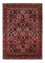 Persisk tæppe - Nomadisk - 358 x 261 cm - mørkerød