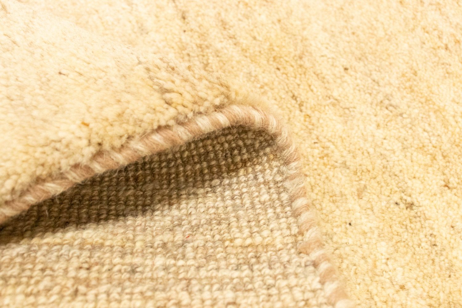 Gabbeh-tæppe - Persisk - 124 x 72 cm - beige