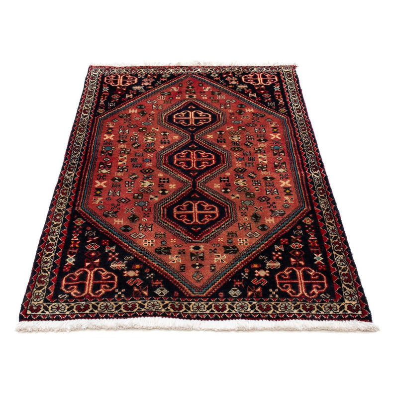 Persisk tæppe - Nomadisk - 120 x 72 cm - lysrød
