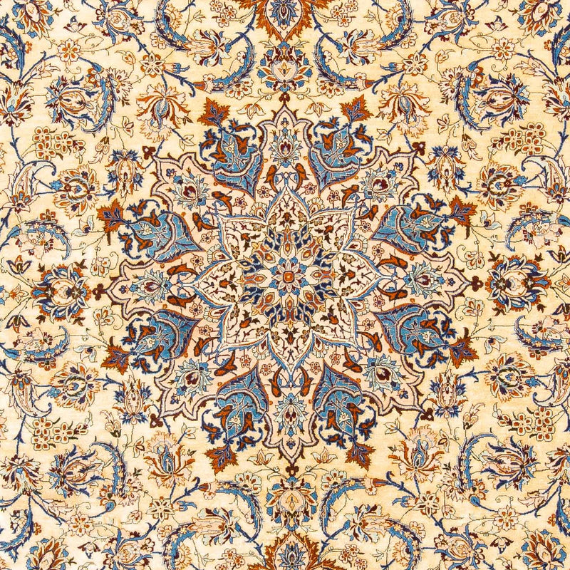 Persisk tæppe - Isfahan - Premium - 310 x 206 cm - beige