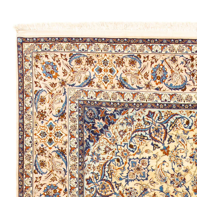 Persisk tæppe - Isfahan - Premium - 310 x 206 cm - beige