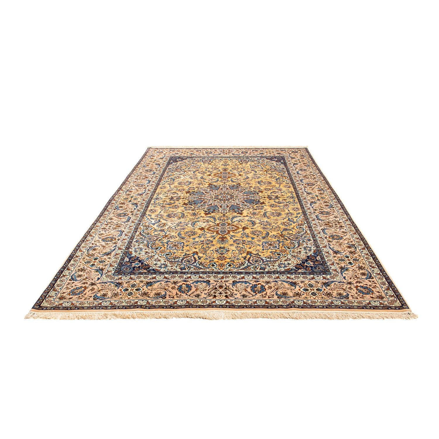 Persisk tæppe - Isfahan - Premium - 310 x 206 cm - beige