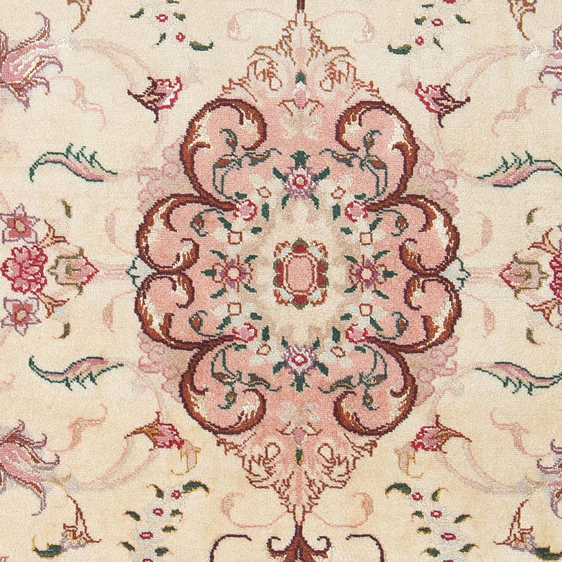 Persisk tæppe - Tabriz - Royal - 90 x 60 cm - beige