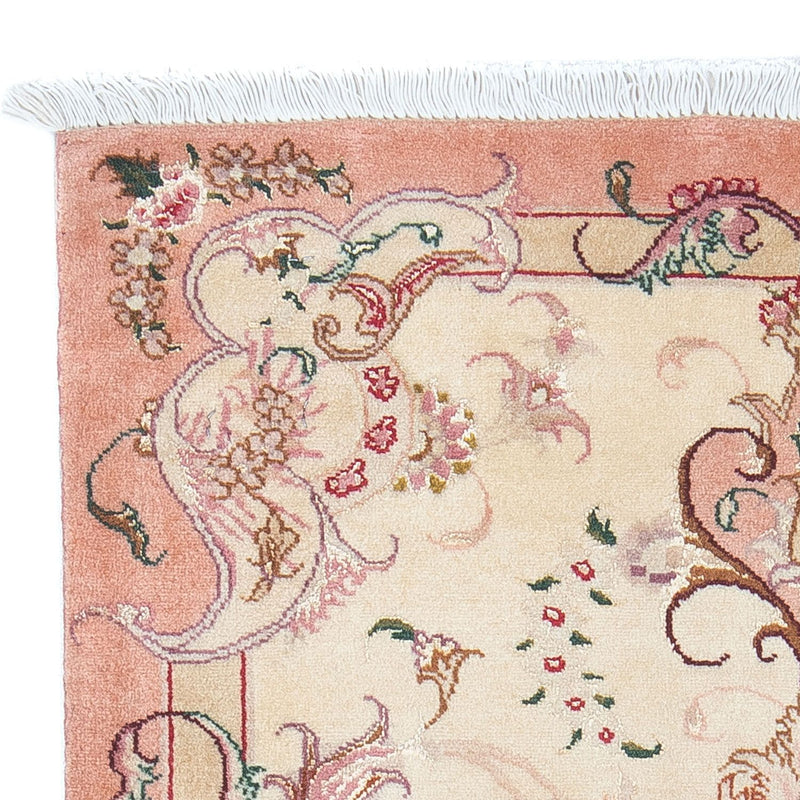 Persisk tæppe - Tabriz - Royal - 90 x 60 cm - beige