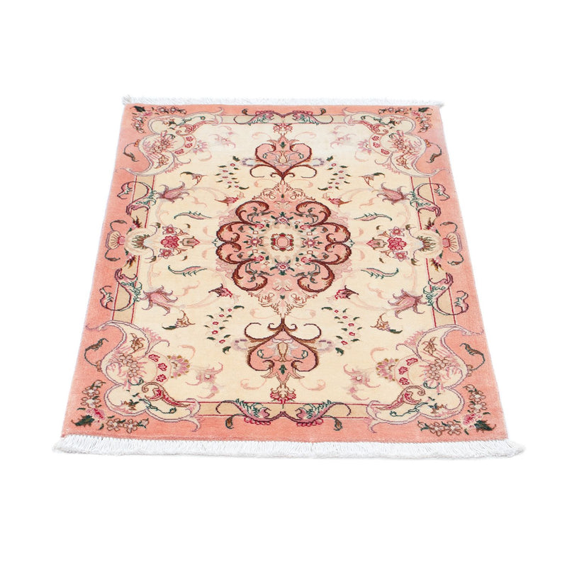 Persisk tæppe - Tabriz - Royal - 90 x 60 cm - beige