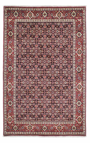 Persisk tæppe - Bijar - 220 x 136 cm - mørkeblå