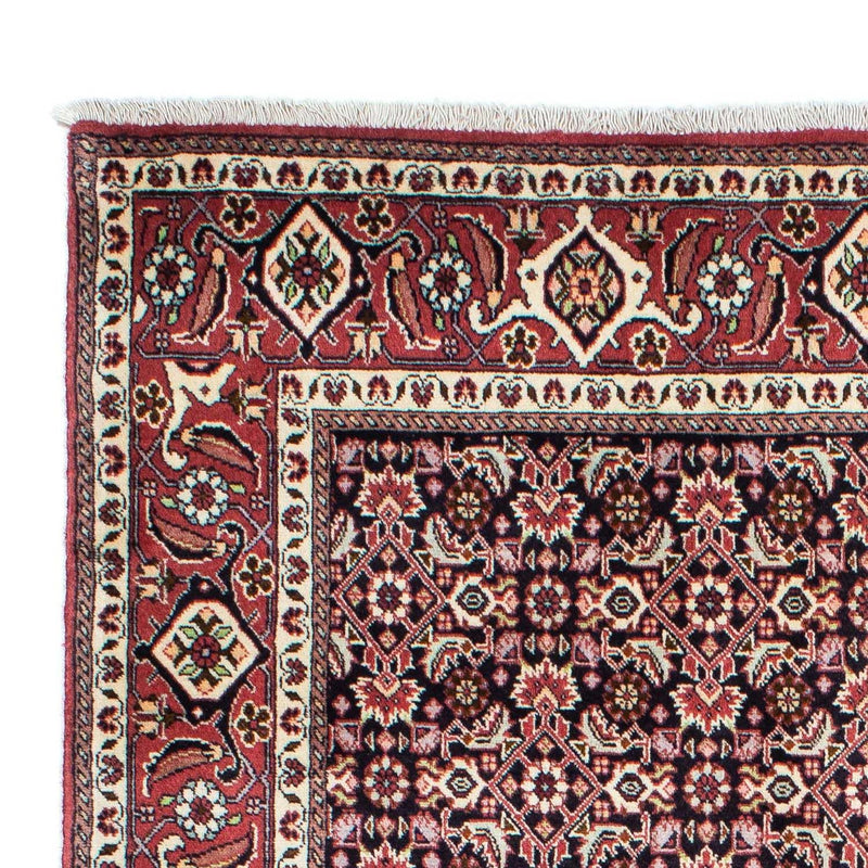 Persisk tæppe - Bijar - 220 x 136 cm - mørkeblå