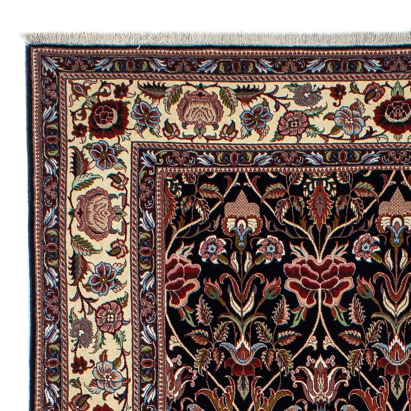 Qom Tæppe 210x132cm - Persisk tæppe