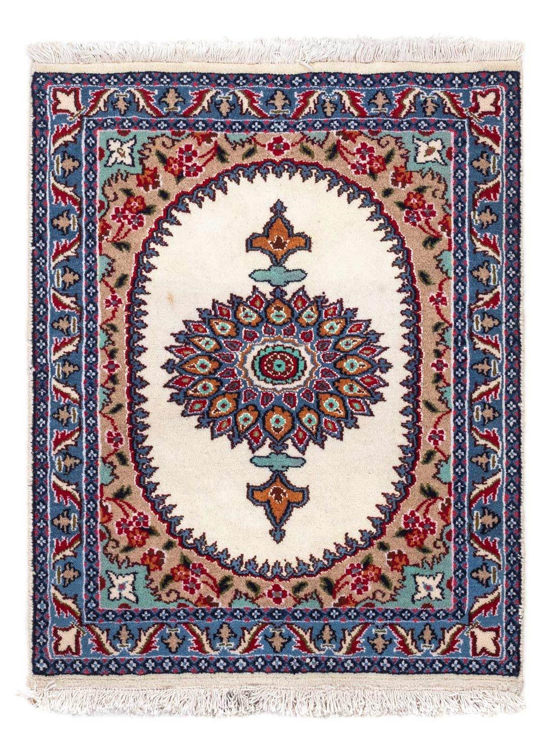 Persisk tæppe - Nain - 83 x 64 cm - beige