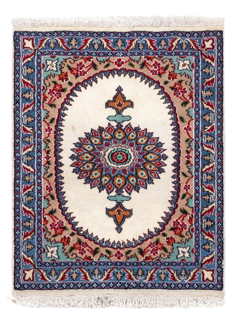 Persisk tæppe - Nain - 83 x 64 cm - beige