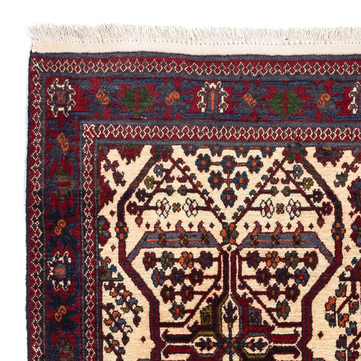 Persisk tæppe - Nomadisk - 160 x 105 cm - beige