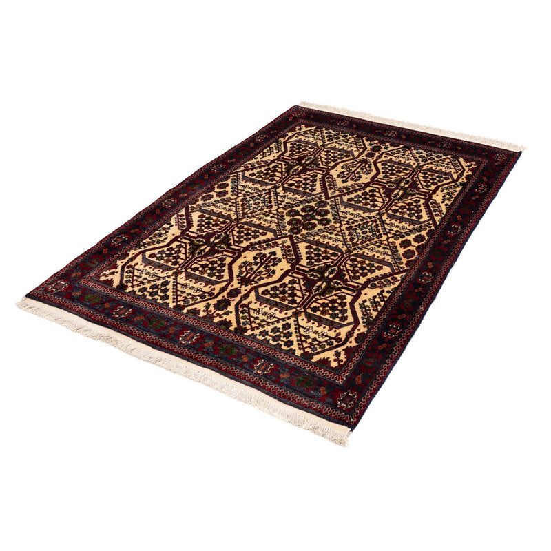 Persisk tæppe - Nomadisk - 160 x 105 cm - beige