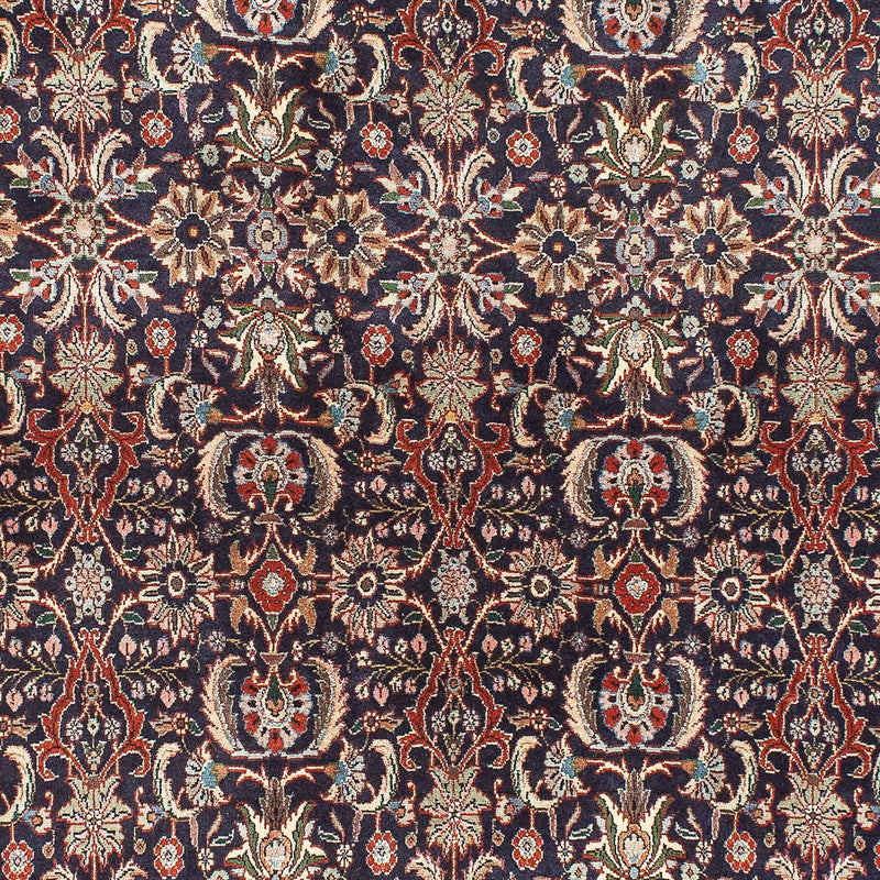 Persisk tæppe - Bijar - 203 x 141 cm - mørkeblå