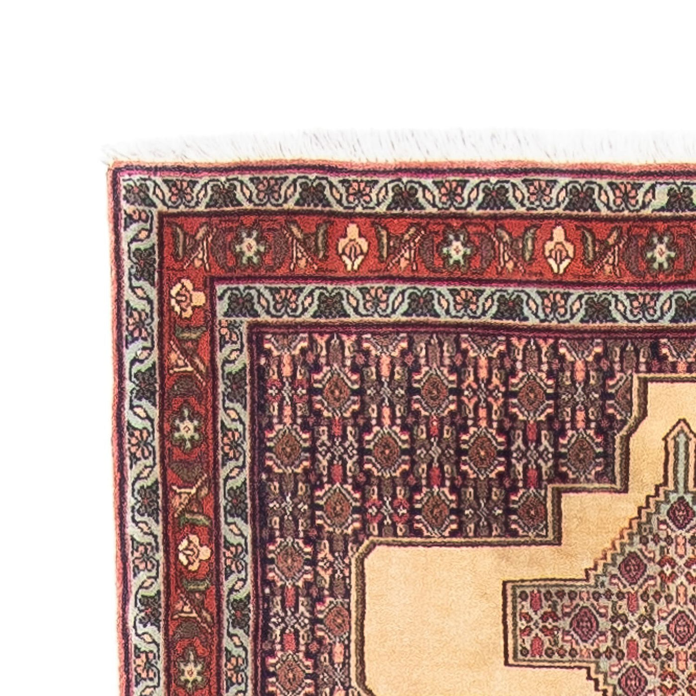 Senneh Tæppe 381x86cm - Persisk tæppe