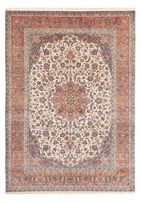 Persisk tæppe - Isfahan - Premium - 362 x 255 cm - beige