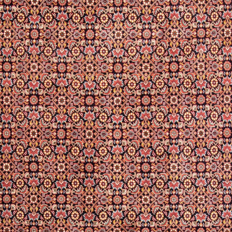 Persisk tæppe - Bijar - 297 x 202 cm - lysrød