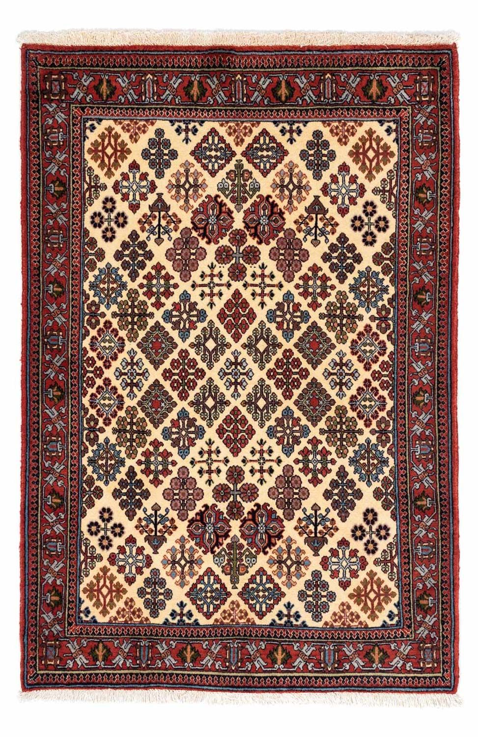 Persisk tæppe - Nomadisk - 158 x 112 cm - beige
