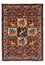 Persisk tæppe - Nomadisk - 154 x 106 cm - mørkerød