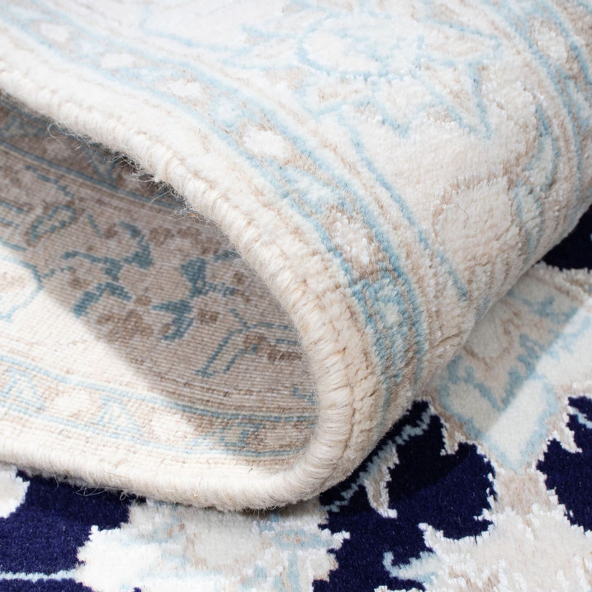 Persisk tæppe - Nain - Royal - 191 x 124 cm - beige