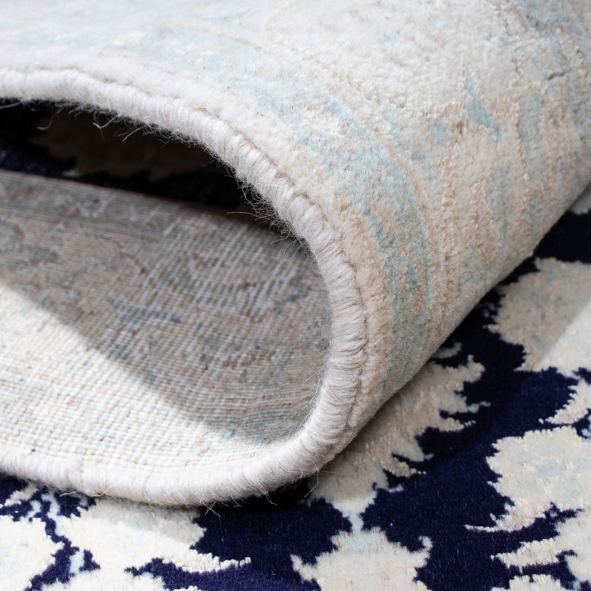 Persisk tæppe - Nain - Royal - 198 x 123 cm - beige