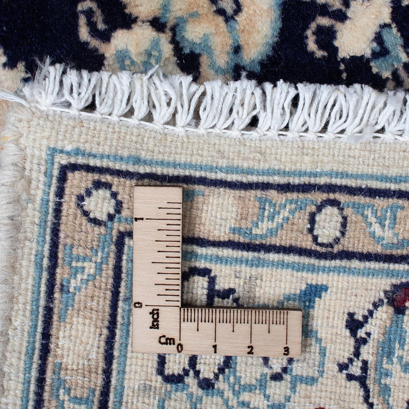 Persisk tæppe - Nain - Royal - 94 x 56 cm - mørkeblå