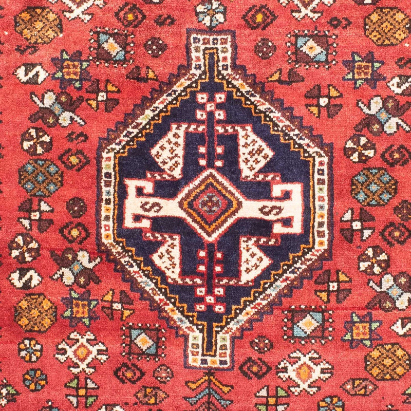 Persisk tæppe - Nomadisk - 162 x 112 cm - mørkerød