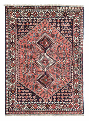 Persisk tæppe - Nomadisk - 148 x 103 cm - mørkeblå