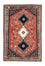 Persisk tæppe - Nomadisk - 150 x 101 cm - mørkeblå