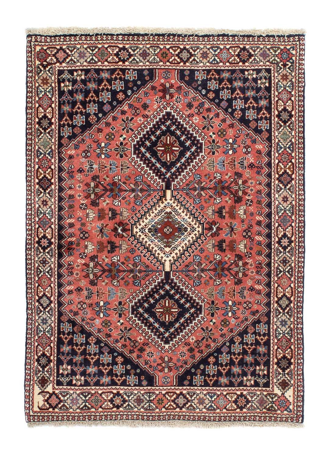Persisk tæppe - Nomadisk - 144 x 102 cm - mørkeblå