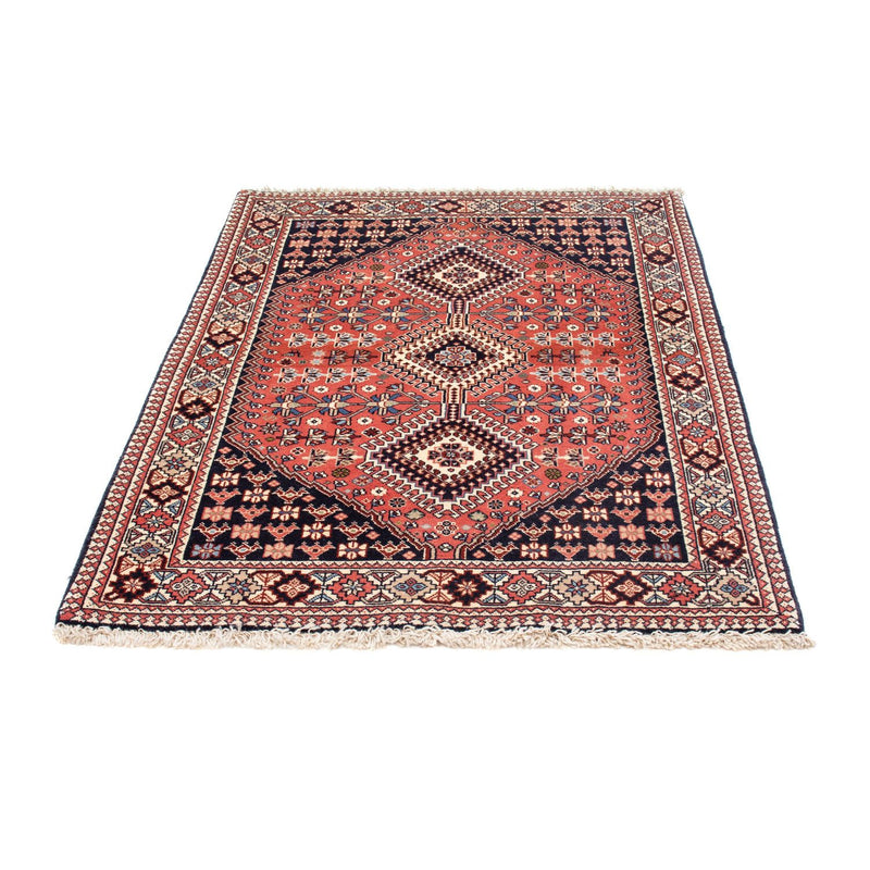 Persisk tæppe - Nomadisk - 144 x 102 cm - mørkeblå
