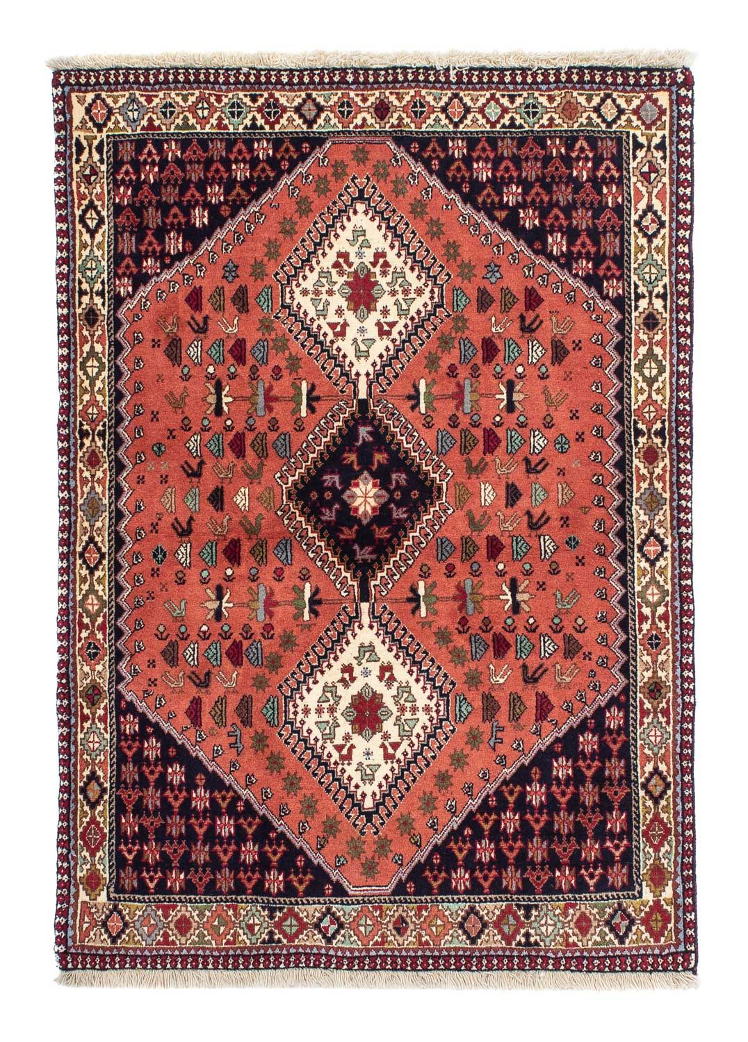 Persisk tæppe - Nomadisk - 146 x 103 cm - mørkeblå