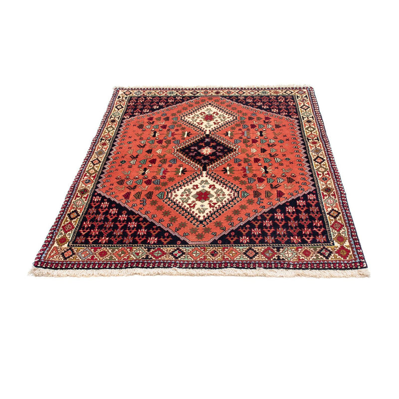 Persisk tæppe - Nomadisk - 146 x 103 cm - mørkeblå