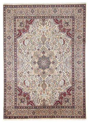 Persisk tæppe - Tabriz - Royal - 392 x 303 cm - beige