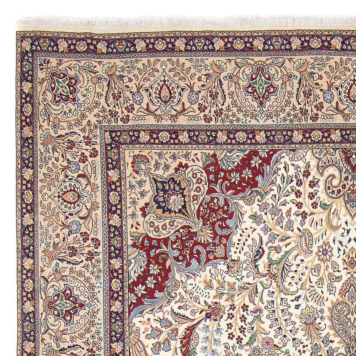 Persisk tæppe - Tabriz - Royal - 392 x 303 cm - beige