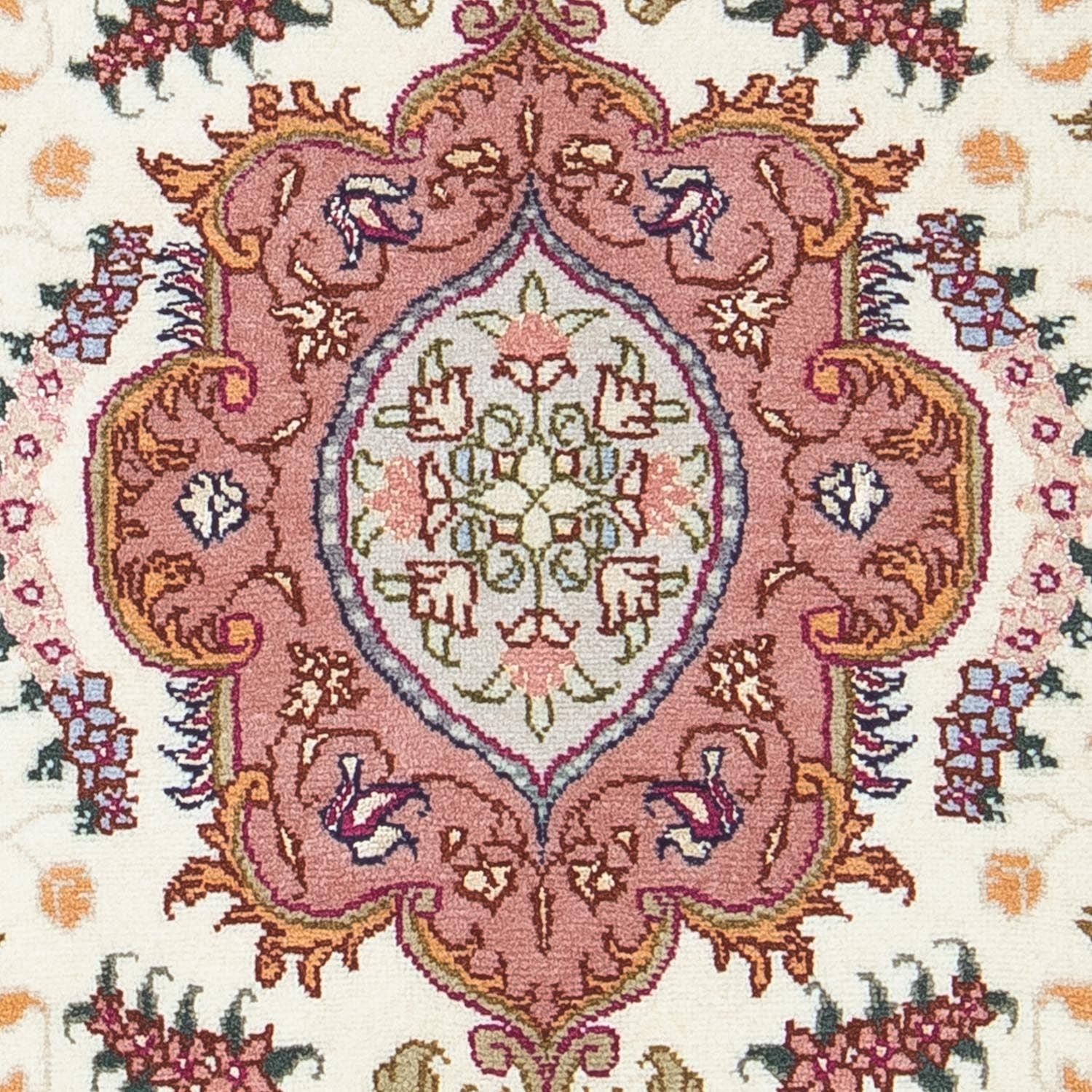 Persisk tæppe - Tabriz - Royal - 89 x 58 cm - beige