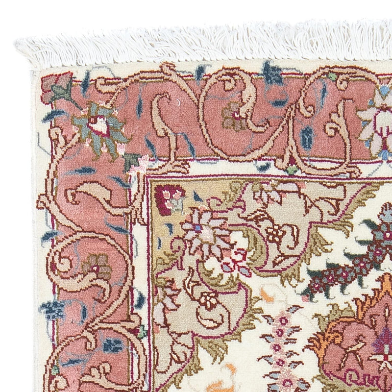 Persisk tæppe - Tabriz - Royal - 89 x 58 cm - beige