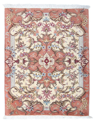 Persisk tæppe - Tabriz - Royal - 85 x 64 cm - beige