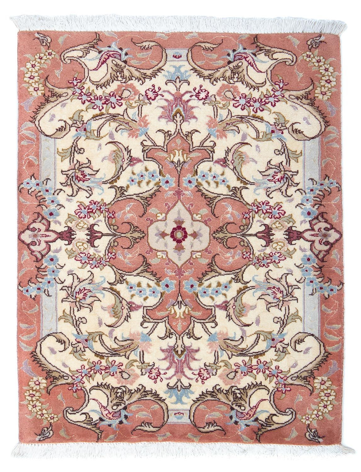 Persisk tæppe - Tabriz - Royal - 85 x 64 cm - beige