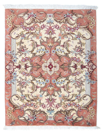 Persisk tæppe - Tabriz - Royal - 85 x 64 cm - beige