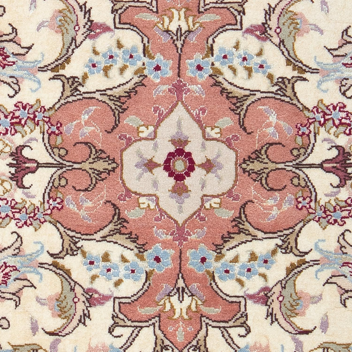 Persisk tæppe - Tabriz - Royal - 85 x 64 cm - beige