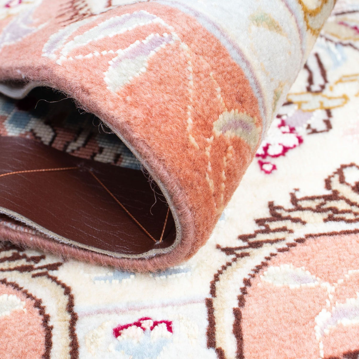 Persisk tæppe - Tabriz - Royal - 85 x 64 cm - beige