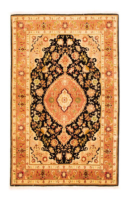 Persisk tæppe - Tabriz - Royal - 160 x 100 cm - sort