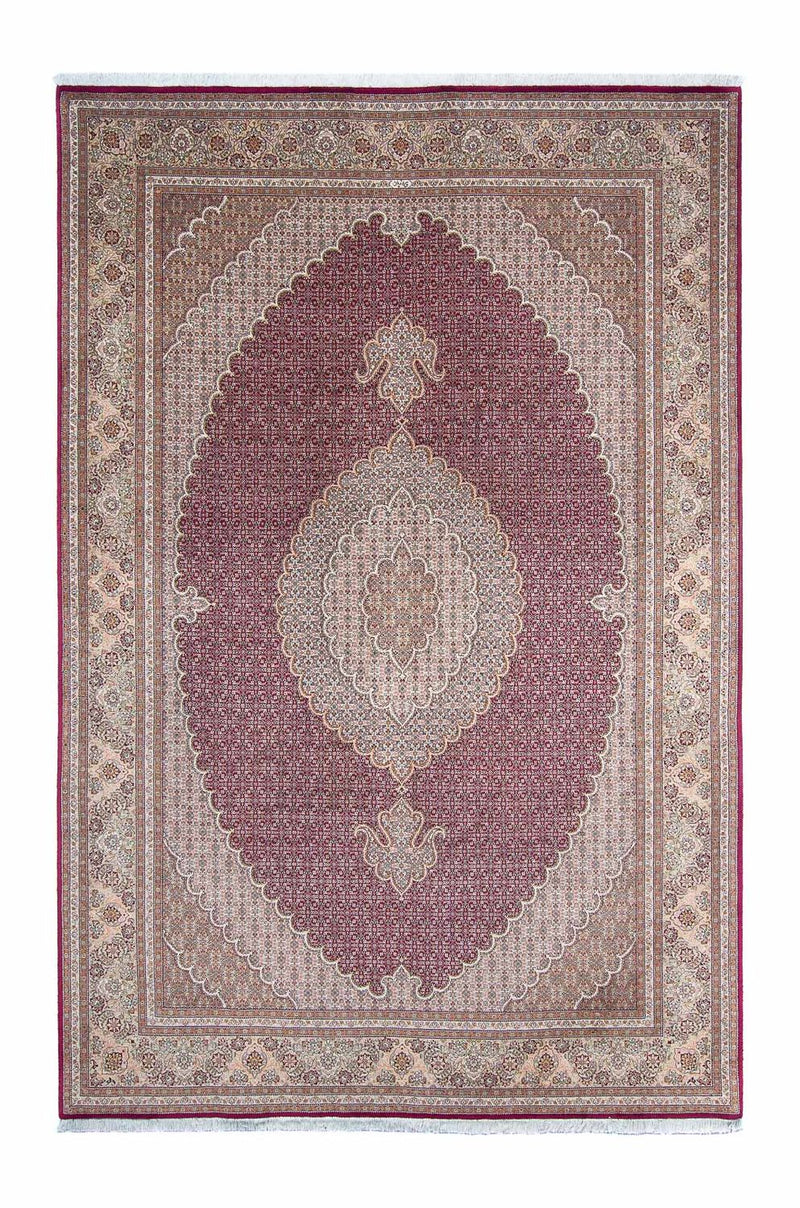 Persisk tæppe - Tabriz - 298 x 200 cm - rød