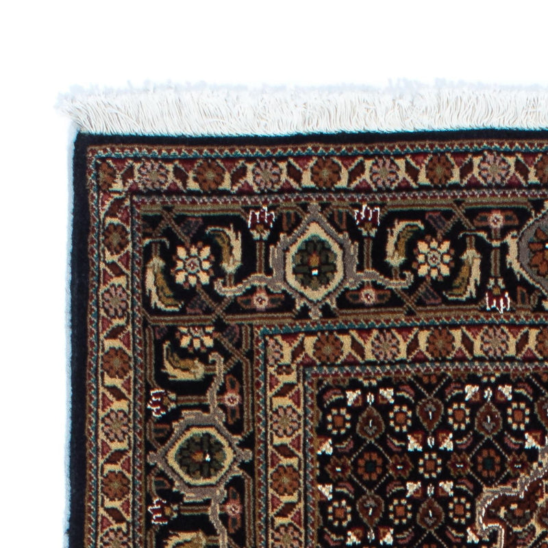 Løber Persisk tæppe - Tabriz - 201 x 77 cm - mørkeblå
