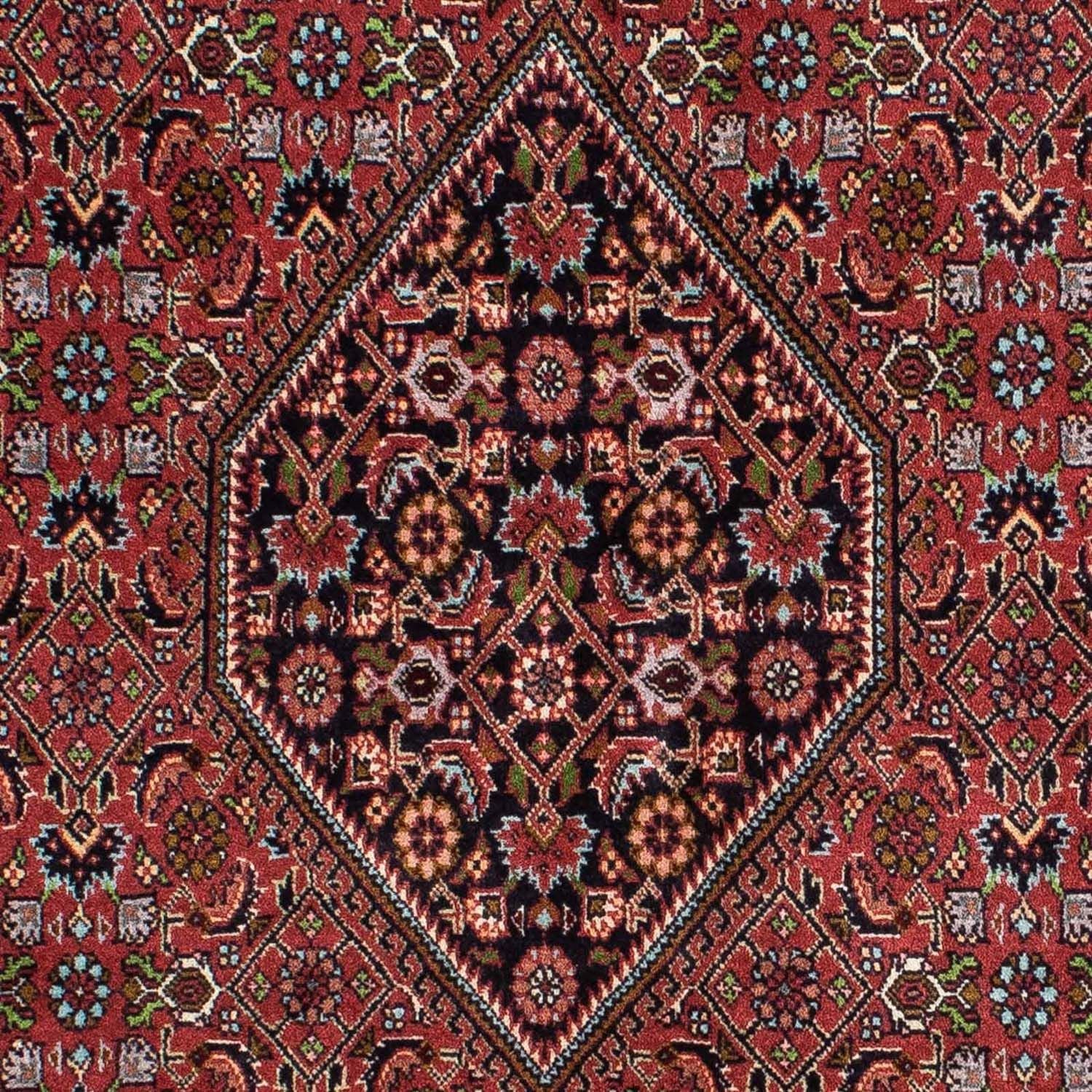 Persisk tæppe - Bijar - 218 x 142 cm - rød
